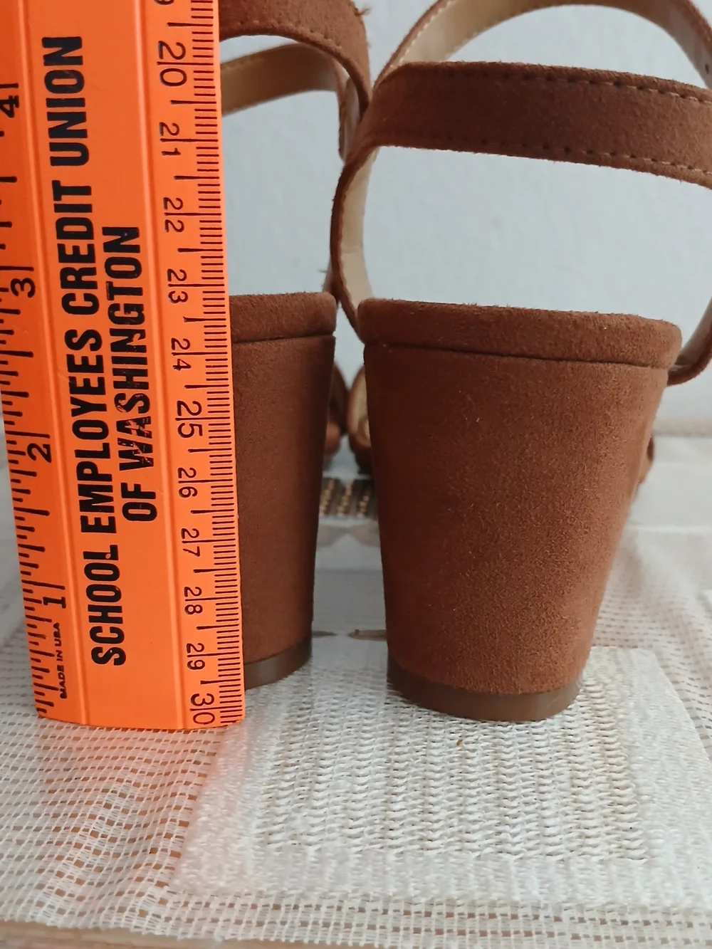 J.Crew Size 6 Wedge Sandals  Tan Suede